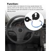 Steering Torque Sensor Compatible with 2004-2012 Chevy Malibu 2005-2010 Pontiac G6 2007-2009 Saturn Aura, Power Rotation Steering Torque Sensor with Alignment Tool, OEM GM# 23232310