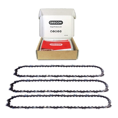 Oregon (Pack of 3) V68 PowerCut Chainsaw Chain for 18-Inch Bar, 68 Drive Links, .325" Pitch, .063" Gauge, Fits Stihl (22LPX068G),Grey