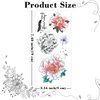 Cerlaza 100 Styles Temporary Tattoos for Women, Fake Henna Semi Permanent Tattoos for Adults, Leg Makeup Waterproof Flower Tatuajes Temporales Long Lasting Realistic Stickers