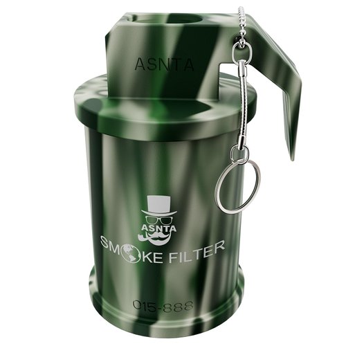 VNASNST Personal Smoke Air Filter - Replaceable HEPA Filter,Suitable for Capturing Smoke and Removing Odors in Cars, Offices and Bedrooms, Durable for 500 Times of Use, Easy Breathing(Camouflage)