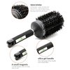HERBISHH Ceramic Thermal Round Brush for Blow Drying – Pro Thermal Round Brush for Styling – Professional Heat Resistant & Anti Static Round Ionic Hair Brush Design – Nylon Teeth & Bristles (45)