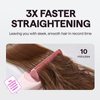 Wavytalk Pro Steam Hair Straightener Brush, Steamline Pro 3 in 1 Straightening Brush, Steam Reduces Damage, Nourishes Hair, and Expedites Straightening