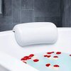 SPA Bath Pillow Non-slip Bathtub Headrest Soft Waterproof Bath Pillows with Suction Cups Easy To Clean Bathroom Accessories (1pc)