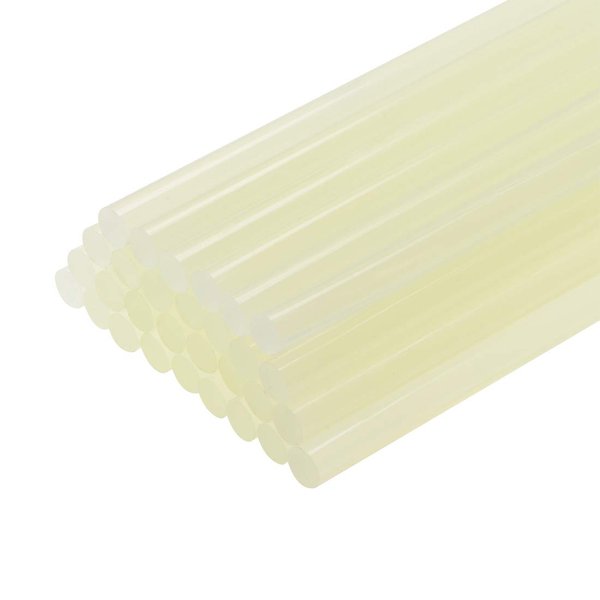 uxcell Mini Hot Glue Gun Sticks 4-inch x 0.44-inch for Glue Guns, Clear 30pcs