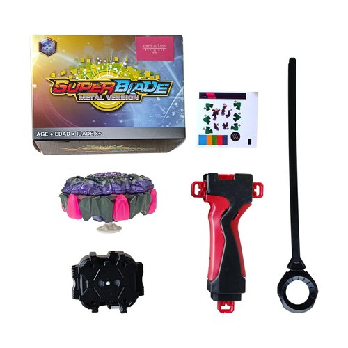 FANSETOYUMA Bey Battle Tops Metal Fusion Burst Gyro with 4D Launcher Grip (B-169)