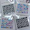 Eye Corners Face Jewels Stars Bindi Rhinestone Festival Face Gems Tattoo Decorations Jewels Body Glitter Crystal Sticker Temporary Face Tattoo