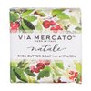 Via Mercato Natale Shea Butter Soap Boutique Luxury Gift Box (Set of 4, 50g Each) - Natale