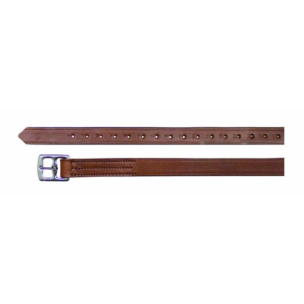 Perri's Premium Stirrup Leathers, Chestnut, 1-Inch X 48-Inch
