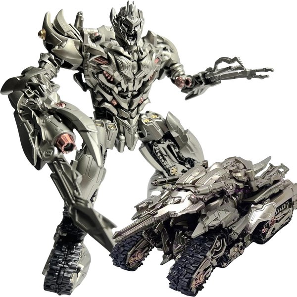M-Cansam Deformation Robot Toy, Deformed Car Robot Toys, Action Figure Deformation Car Model, Alloy Deformation Portable Robot Toys Girls Boys (Tank Robot B)