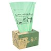 C Crystal Lemon 50 Counts Compostable Trash Bags, 6 Gallon Heavy Duty Trash Bags and Kitchen Garbage Bags