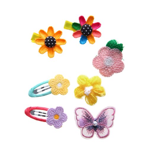 56PCS Toddler Girls Hair Accessories, Baby Hair Clips, Hair Pin, Barrettes for Girls,Kids Hair Clips for Styling, Rainbow Flower Candy Fruits Butterfly Set Cute Hair Clips for Girls