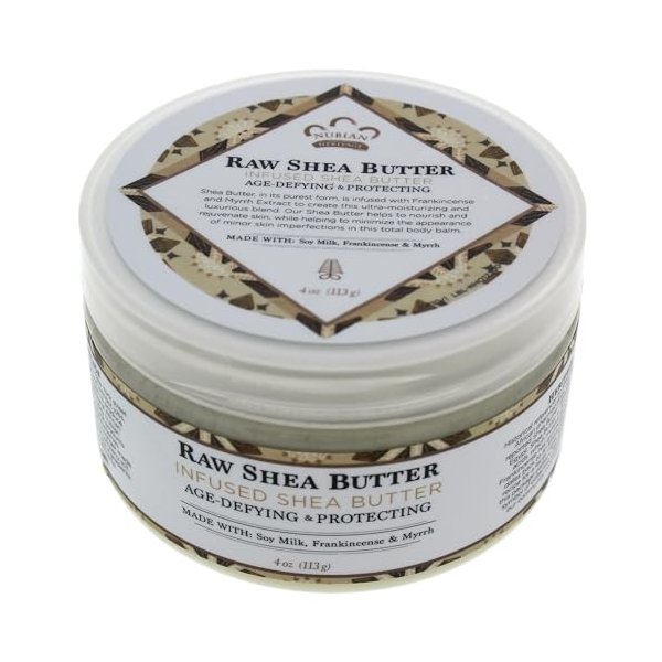 Nubian Heritage Shea Butter Lotion, Raw, 4 Ounce