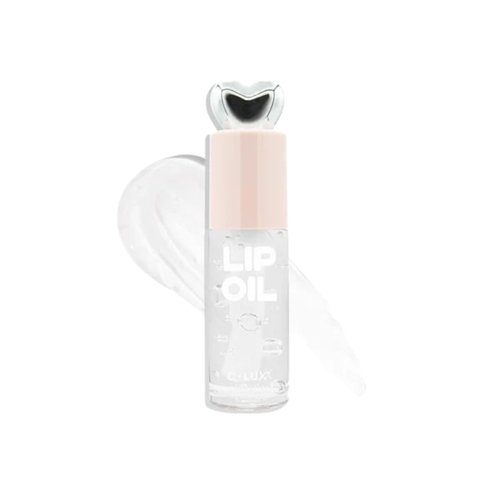 C-LUX Lip Oil Heart – Cheerleader | Hydrating Lip Oil | Non-Sticky Gloss | Cruelty-Free & Paraben-Free | Lightweight Formula | 10ml