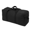Rothco Canvas Tanker Style Tool Bag, 19” x 9” x 6”, Black