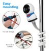 Koroao Baby Monitor Mount for Boifun Baby 5s Camera, Versatile Flexible Twist Mount Without Tools or Wall Damage（White）