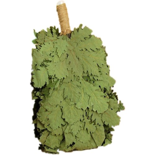 Traditional Professional Russian Caucasian Oak Whisk Venik Broom Bath for Sauna Banya Wenik Organic Massage Веник для бани [3 pcs]