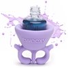 tweexy Wearable Nail Polish Holder Ring - Nail Polish Bottle Holder for Easy Application | Perfect for Fingernail Painting, Manicure & Pedicure | Nail Polish Accessories (Lilac Dreams)