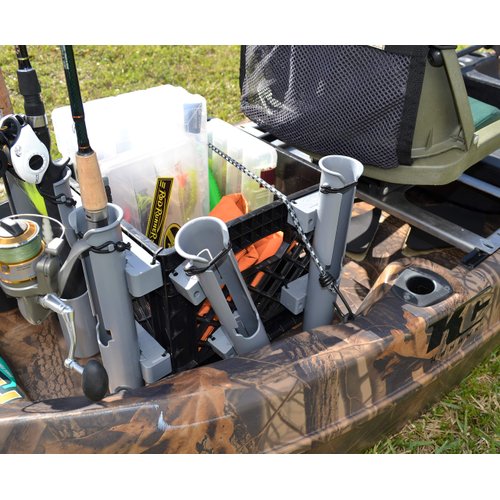 Uni-Mount Fishing Rod Holder Mount by Rod-Runner | Gray (MOUNTS ONLY)
