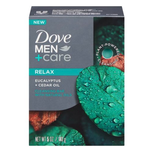 DOVE MEN + CARE Soap Bar Eucalyptus & Cedar Oil 5 oz