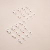 24Pcs Valentine's Day Milky White Press on Nails Medium Almond Fake Nails with Red Heart Design False Nails Valentines Day Cute Acrylic Stick Glue on Nails for Women Girlfriend Gift