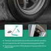 Prozwee Tire Valve Stem Core Quickly Replacement Tool Kit,Perfect Tool for Replacing Leaky Valves in Cars,Trucks,Motorcycles, etc.with 4PCS TR413 Valve Stems