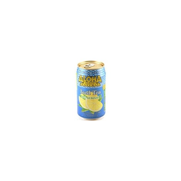 aloha maid iced tea can - 11.84oz [6 units] (073366118047)