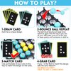 Bounce Ball Party Game Table Jumping Ball Toys, Funny Jumping Ball Tabletop Games Family Party Games, Connect Board Games Desktop Bouncing Ball Adults and Kids Toys
