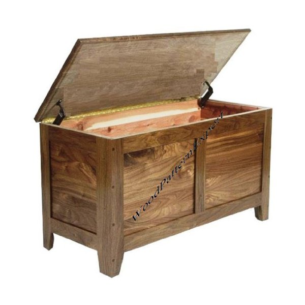 Cedar Chest How-to Book; Paper Pattern Plan to DIY and Easily Build 36" Long x 16" Wide x 18" Tall Shaker Toy Blanket Storage Hope Box