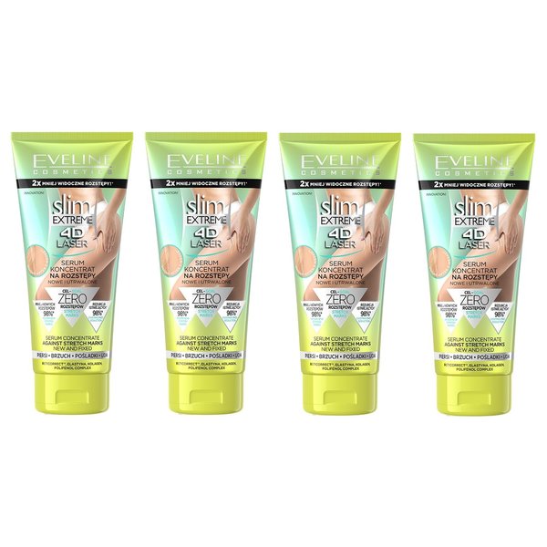 Eveline Cosmetics Slim Extreme 4D Stretch Mark Serum – Advanced RetiCorrect® Formula for Reducing Existing & Preventing New Stretch Marks