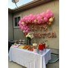LaVenty LET'S PAR TEA Balloons Tea Party Birthday Banner Tea Party Decorations Lets Par-Tea Party Decor Par Tea Baby Shower Par Tea First Birthday Decoration Flower Garland (Floral Banner)