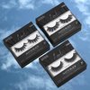 KISS Lash Couture 3D Matte False Eyelashes, Matte Satin', 16 mm, Includes 1 Pair Of Lash, Contact Lens Friendly, Easy to Apply, Reusable Strip Lashes
