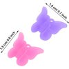 DEEINN Hair Clips, 50 Pcs Butterfly Pastel Hair Clips Mini Cute Accessories for Hair 90s Girls Women, Matte Colors