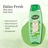 Dalan Natural Extracts Body Wash, with Fresh Pink Grapefruit & Aloe Vera & Sea Minerals, 15.2 fl oz (6 Pack, Aloe Vera)