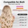 40pcs Heatless Spiral Hair Curlers for Long Hair, No Heat Curlers 22inch/55cm Magic Curls Hair Rollers with Styling Hooks for Women Kids