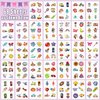 TatoYard 408 PCS Individually Wrapped Kids Tattoos for Party Supplies, 68 Sheet Temporary Tattoos Stickers, Birthday Bags Stuffers Fillers for Party favors Decorations (Gitter)