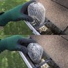 Lainrrew 3 Pcs Gutter Guard 3 Inch Flexible Aluminum Filter Strainer Rain Gutters Strainer Downspout Guard Protection Net Cover Stop Blockage from Leaves & Debris (Style 1)