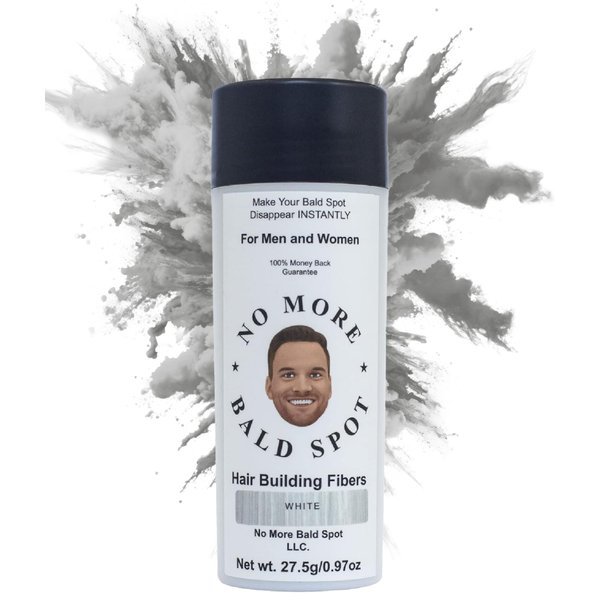 Hair Building Fibers For Thinning Hair for Men - Hair Fillers Powder - Hair Thickener For Thinning Hair for Women - Bald Spot Cover Up - Hair Loss Scalp Concealer Powder Fillers by No More Bald Spot