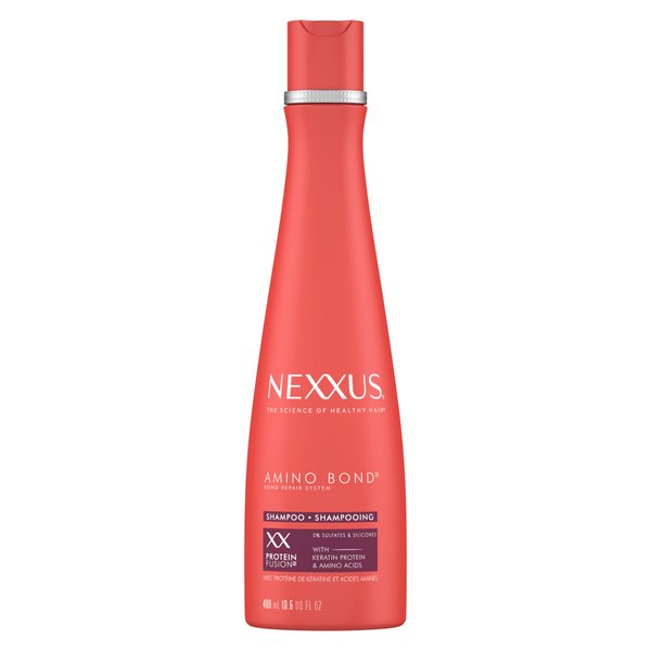 Nexxus Shampoo Amino Bond for All Types of Damaged Hair with Amino Acids & Keratin Protein 13.5 oz