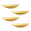 Primst Modern Light Brushed Cabinet Pulls, Furniture Hardware Collection, Cabinet Handles, Drawer Pulls, Door Pulls, Kitchen Cupboard Handle, Pack of 4 (Gold,M-4PCS)
