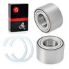 Front wheel Bearings & Circlip For HONDA Rancher 420 TRX420 Foreman 500 520 TRX500 TRX520 2014-2024 91051-HR3-A21 27x55x32mm Bearings