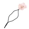Pokinge 4Pcs Hair Bun Floral Hairband Hair Bun Maker Diy Hairstyle Tool Flower Headband Hair Curler Elegant Hair Accessories For Women Girls