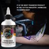 2x Tattoo Stencil Gel Solution 150ml Professional Tattoo Stencil Transfer Gel Stencil Primer Stuff Transfer Cream Gel for Tattooing Stickers Paper Machine Soap Tattoo Supplies - Clear & Long-Lasting