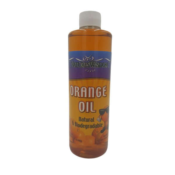 Cold-Pressed Orange-Oil Concentrate by Natures Wisdom (D-Limonene)16 oz