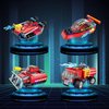 QLT QIAOLETONG City Fire Truck Building Kit for Kids 6-12 Years Old, Compatible with City Fire Truck 8-in-1 Building Block, Fire Helicopter Toys Building Sets.(313 PCS)