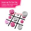 GiiKER Tic Tac Toe Bolt Game, 3-in-1 Handheld Puzzle Game Console, Portable Travel Games for Educational and Memory Growth, Fidget Toys Board Games for Kids and Adults, Birthday Gifts for All Ages