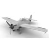 Airfix Grumman F4F-4 Wildcat 1:72 WWII Military Aviation Plastic Model Kit A02070, Set of 2 LED 158