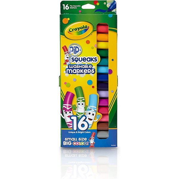 Crayola Pip-Squeaks Washable Markers 16 ea (Pack of 3)