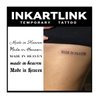 INKARTLINK Tattoo Tech, 3 Sheets Small Semi Permanent Tattoo, Adult Art Design Temporary Tattoos, Lasts 1-2 Weeks, Waterproof, Realistic Look, No Adhesive, No Reflection (Made in heaven)