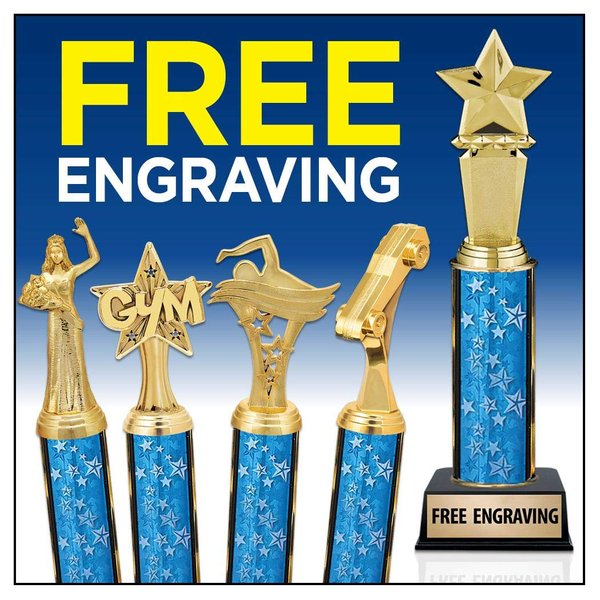 11" Table Tennis Trophies, Kids Table Tennis Trophy Award, Great Ping Pong Trophy Prime