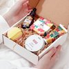 Spa Gifts for Women, Gift Set, Self Care Kit, Birthday Gifts, 5pc Rose Bath Sets Include Massage Oil, Bath Bomb, Salt Scrub, Soap, Hand Cream, Mothers Day Gifts for Mom